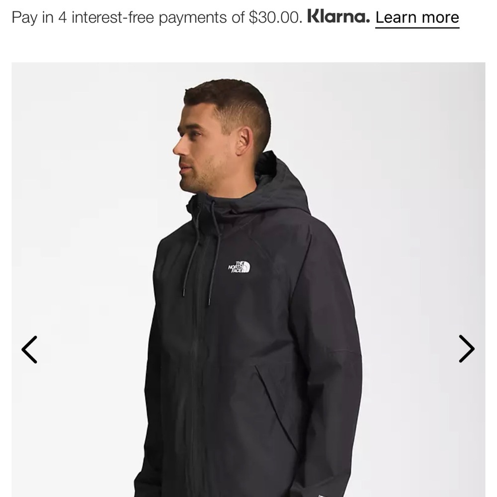 The North Face Men’s Antora Rain Hoodie - Picture 3 of 7